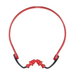 Milwaukee Banded Reusable Red Earplugs with 25 dB Noise Reduction Rating -Safety Equipment Sales milwaukee ear plugs 48 73 3201 1f 1000