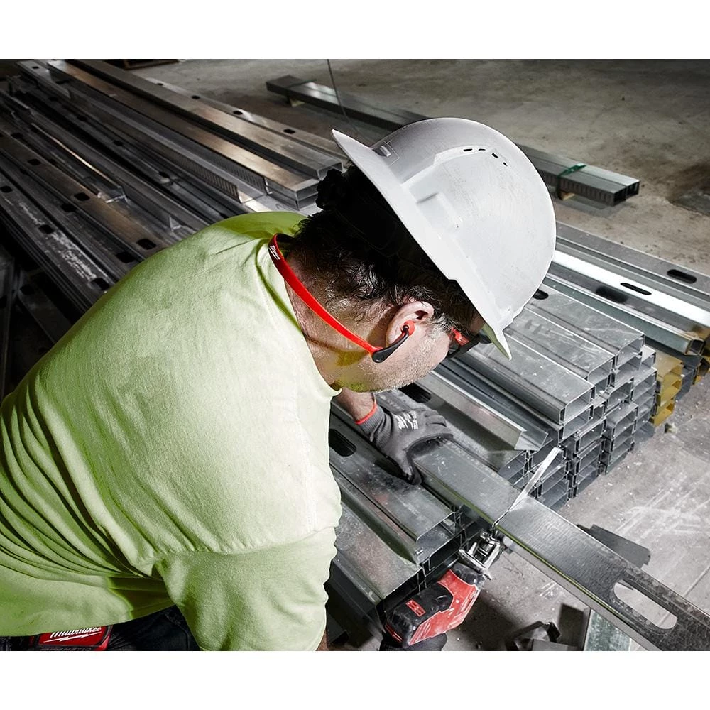 Milwaukee Banded Reusable Earplugs with 25 dB Noise Reduction and Performance Safety Glasses with Clear Fog-Free Lenses 5 Milwaukee Banded Reusable Earplugs with 25 dB Noise Reduction and Performance Safety Glasses with Clear Fog-Free Lenses - Image 5