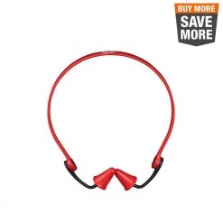 Milwaukee Banded Reusable Red Earplugs with 25 dB Noise Reduction Rating