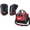 Milwaukee High Performance Hard Shell Knee Pads with PACKOUT Tool Bag