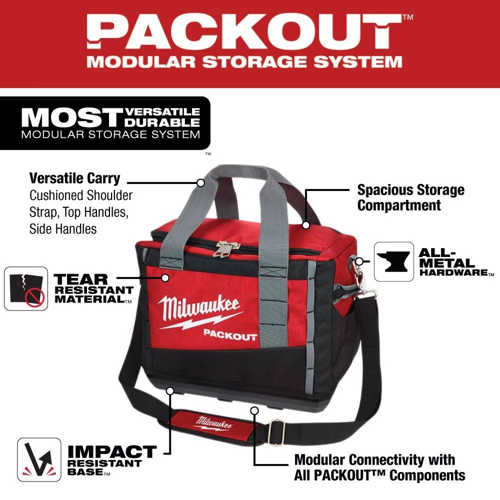 Milwaukee Non Marring Performance Knee Pad with PACKOUT Tool Bag 3 Milwaukee Non Marring Performance Knee Pad with PACKOUT Tool Bag - Image 3