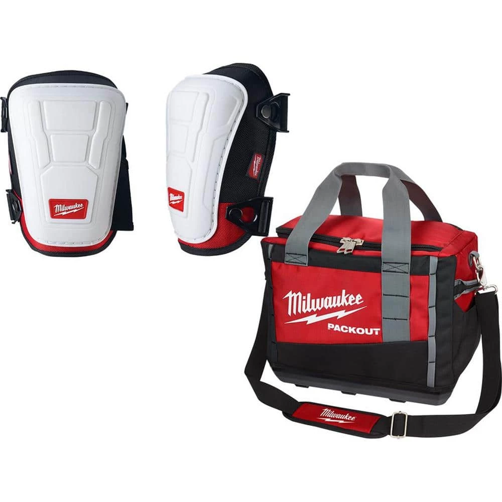 Milwaukee Non Marring Performance Knee Pad with PACKOUT Tool Bag 1 Milwaukee Non Marring Performance Knee Pad with PACKOUT Tool Bag