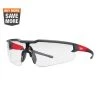 Milwaukee Clear Safety Glasses Fog-Free Lenses