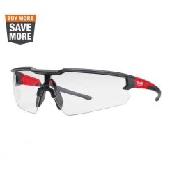 Milwaukee Clear Safety Glasses Fog-Free Lenses
