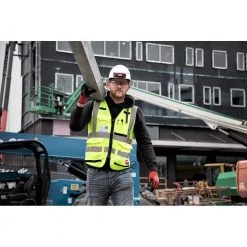 Milwaukee Performance 4X-Large/5X-Large Orange Class 2-High Visibility Safety Vest with 15-Pockets -Safety Equipment Sales milwaukee safety vests 48 73 5054 4f 1000