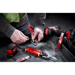 Milwaukee 10 lbs. Quick-Connect Locking Tool Lanyard -Safety Equipment Sales milwaukee tool lanyards 48 22 8820 a0 1000