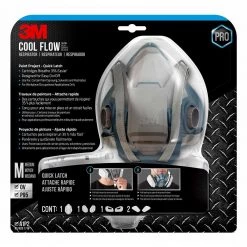 3M Medium Paint Project Respirator with Quick Latch Mask -Safety Equipment Sales multi 3m half mask respirators 6502qlpa1 a na fa 1000