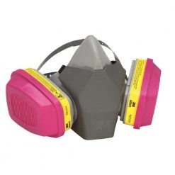 3M OV AG P100 Professional Multi-Purpose Respirator in Black with Drop Down -Safety Equipment Sales multi colored 3m half mask respirators 63023dha1 c 40 1000