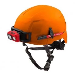 Milwaukee BOLT Orange Type 2 Class E Non-Vented Safety Helmet -Safety Equipment Sales orange milwaukee hard hats 48 73 1313 c3 1000