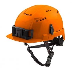 Milwaukee BOLT Orange Type 2 Class C Front Brim Vented Safety Helmet