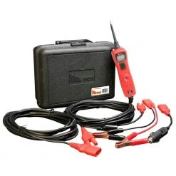Power Probe Circuit Tester with Case and Accessories - Red