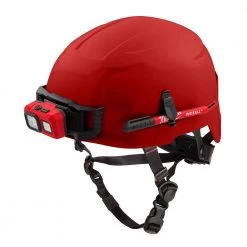 Milwaukee BOLT Red Type 2 Class E Non-Vented Safety Helmet -Safety Equipment Sales red milwaukee hard hats 48 73 1309 1f 1000