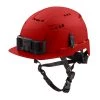 Milwaukee BOLT Red Type 2 Class C Front Brim Vented Safety Helmet