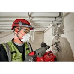 Milwaukee BOLT Red Type 2 Class C Front Brim Vented Safety Helmet -Safety Equipment Sales red milwaukee hard hats 48 73 1328 66 1000