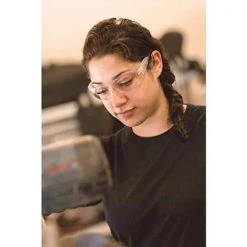 Safe Handler Hyline Safety Glasses : Clear, Ansi Z87.1, Impact Resistant, Anti-Scratch, 12-Pairs (1 Box) -Safety Equipment Sales safe handler safety glasses hyline clear as 76 1000