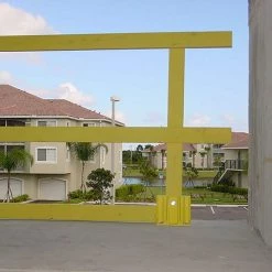 Safety Boot Yellow OSHA Compliant Guardrail Base with Toeboard Slots for Complete OSHA Required Toeboard Protection 1 Unit 8 Safety Boot Yellow OSHA Compliant Guardrail Base with Toeboard Slots for Complete OSHA Required Toeboard Protection 1 Unit -Safety Equipment Sales safety boot guardrail systems sb001 d4 1000