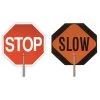 Safety Flag 18 in. Handheld Stop/Slow Paddle