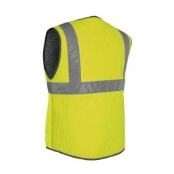 MOBILE COOLING Mens Small High Visibility Pro Hydrologic Evaporative Cooling Vest -Safety Equipment Sales safety vests mcuv02100221 1f 1000
