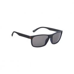 Shadedeye Sunglasses Square Black with Dark Blue and Orange Accent