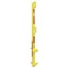 StringerShield 1 Unit Yellow OSHA Compliant Non-Penetrating Guardrail Clamp for Closed Edge Pan Stairs or Stringer Stairs