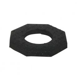 Three D Traffic Works 10 lb. Black Rubber Channelizer Base