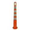Three D Traffic Works 42 in. Orange Safety Cone without Base and 4 Bands with 4 in. High-Intensity Sheeting