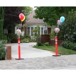 Three D Traffic Works 42 in. Orange Portable Delineator -Safety Equipment Sales three d traffic works traffic delineator posts 507514 0 31 1000