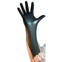 Venom Steel X-Large Black Nitrile Gloves