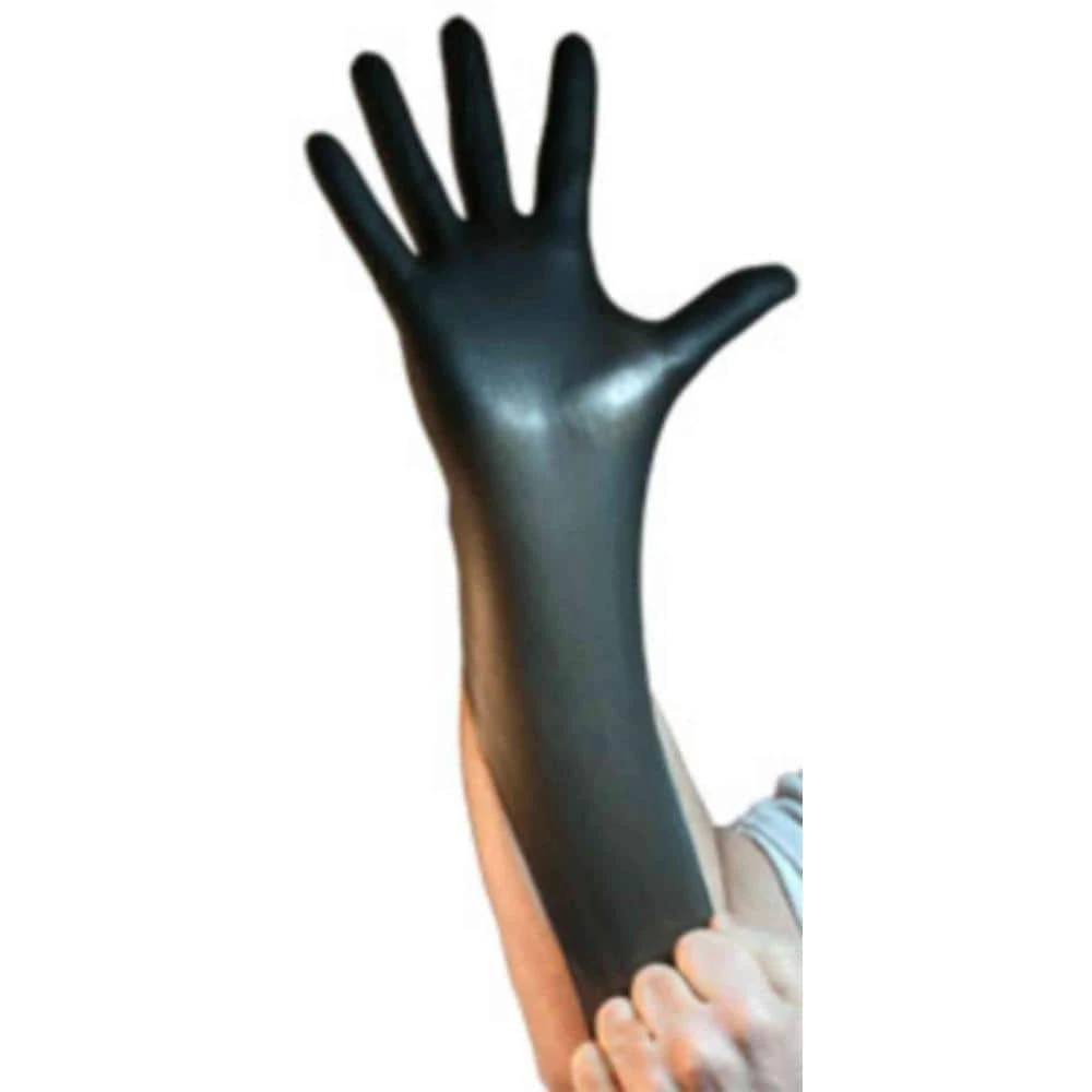 Venom Steel X-Large Black Nitrile Gloves 1 Venom Steel X-Large Black Nitrile Gloves