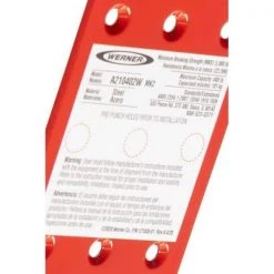 WERNER Red Plated Steel Temporary D-Ring Fall Protection Roof Anchor 10 WERNER Red Plated Steel Temporary D-Ring Fall Protection Roof Anchor -Safety Equipment Sales werner anchor points a210402w 4f 1000