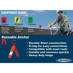 Safety Equipment Sales -Safety Equipment Sales werner anchor points a210402w e1 1000
