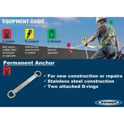 Safety Equipment Sales -Safety Equipment Sales werner anchor points a230302w e1 1000