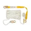 WERNER 50 ft. Fall Protection Rope Lifeline with Lanyard