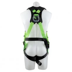 WERNER Easy Wear Adjustable Fall Protection Safety Harness (D-Ring) 20 WERNER Easy Wear Adjustable Fall Protection Safety Harness (D-Ring) -Safety Equipment Sales werner safety harnesses h513002w 44 1000