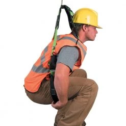 WERNER Easy Wear Adjustable Fall Protection Safety Harness (D-Ring) 18 WERNER Easy Wear Adjustable Fall Protection Safety Harness (D-Ring) -Safety Equipment Sales werner safety harnesses h513002w 4f 1000