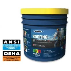 WERNER Fall Protection Roofing Safety System Compliance Kit 19 WERNER Fall Protection Roofing Safety System Compliance Kit -Safety Equipment Sales werner safety harnesses k211201w c3 1000