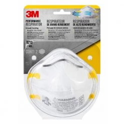 3M 8210 N95 Drywall Sanding Performance Disposable Respirator (2-Pack) -Safety Equipment Sales white 3m face masks 8210da1 a 1f 1000