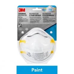 3M 8210 N95 Paint Prep Sanding Disposable Respirators (2-Pack)