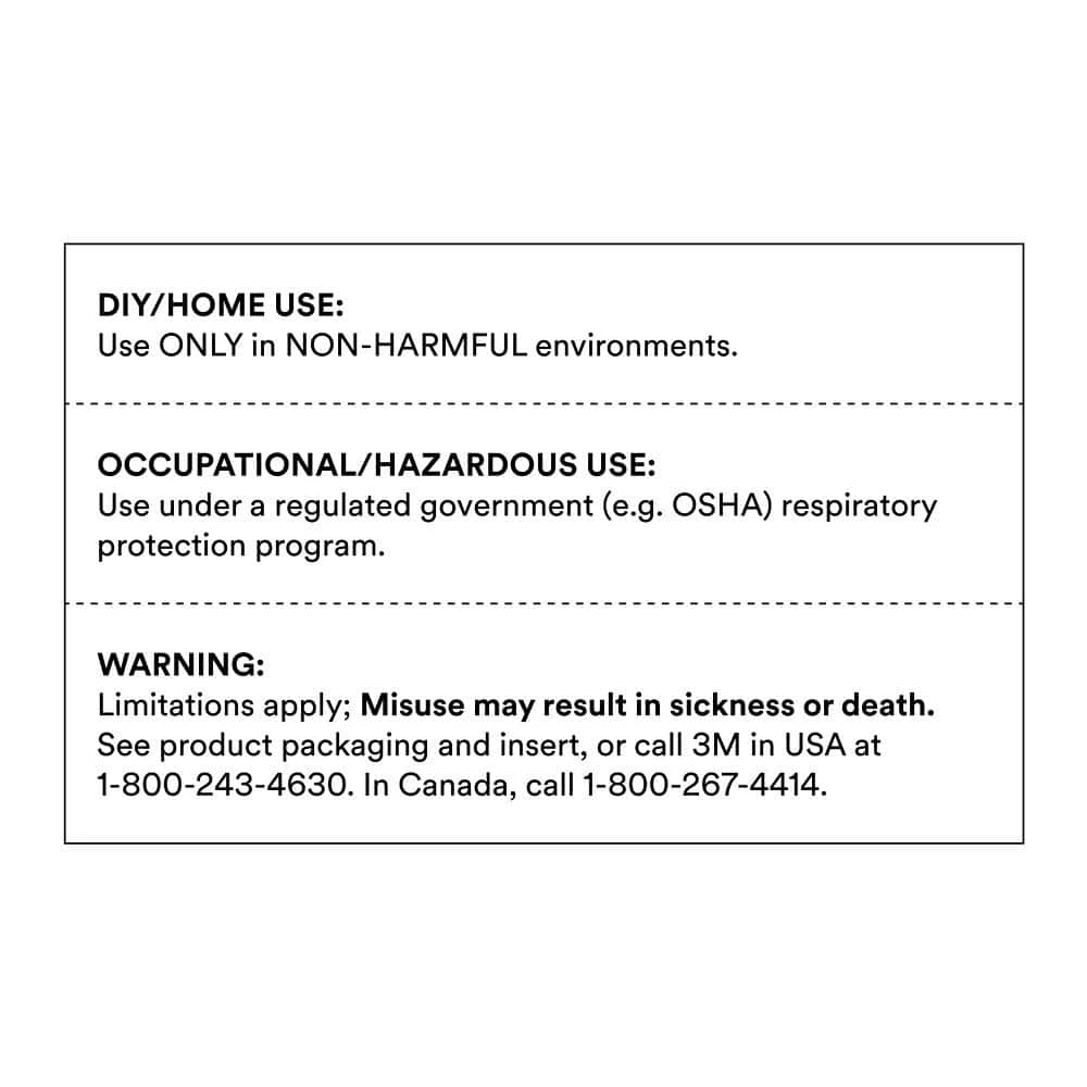 3M 8210 Plus N95 Performance Paint Prep Disposable Respirator (20-Pack) 8 3M 8210 Plus N95 Performance Paint Prep Disposable Respirator (20-Pack) - Image 8