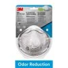 3M 8246 R95 Household Bleach and Cleaner Odor Disposable Respirator Mask (2-Pack)