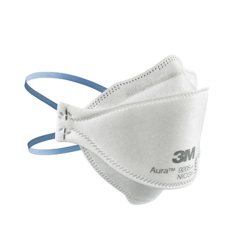 3M 9205 N95 Aura Particulate Disposable Respirator Foldable (10-Pack)(Case of 8) 10 3M 9205 N95 Aura Particulate Disposable Respirator Foldable (10-Pack)(Case of 8) - Image 10