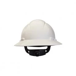 3M White Full-Brim Non-Vented Hard Hat with Ratchet Adjustment -Safety Equipment Sales white 3m hard hats chh fb r w6 a0 1000