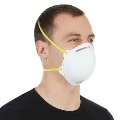 HDX N95 Respirator Non Valved (3-Pack) -Safety Equipment Sales white hdx face masks h950 1f 1000 2
