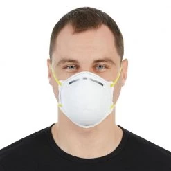 HDX N95 Respirator Masks M/L (10-Pack) -Safety Equipment Sales white hdx face masks h950 1f 1000