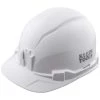 Klein Tools Hard Hat, Non-Vented, Cap Style, White