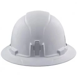 Klein Tools Hard Hat, Non-Vented, Full Brim Style, White -Safety Equipment Sales white klein tools hard hats 60400 66 1000