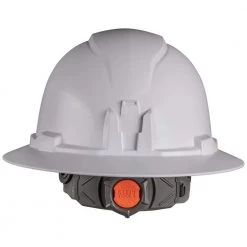 Klein Tools Hard Hat, Non-Vented, Full Brim Style, White -Safety Equipment Sales white klein tools hard hats 60400 77 1000