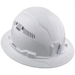 Klein Tools Vented Full Brim Style Hard Hat -Safety Equipment Sales white klein tools hard hats 60401 a0 1000
