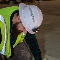 Klein Tools Vented Full Brim Style Hard Hat -Safety Equipment Sales white klein tools hard hats 60401 fa 1000