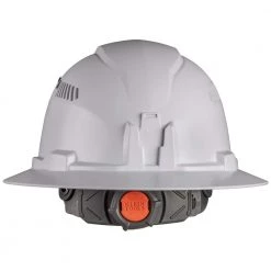 Klein Tools Vented Full Brim White Hard Hat with Headlamp -Safety Equipment Sales white klein tools hard hats 60407r 66 1000